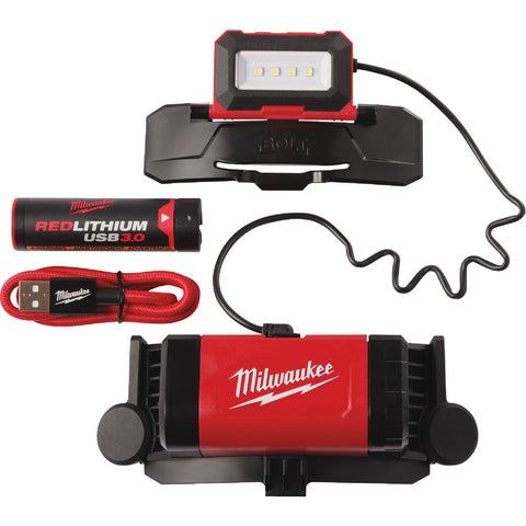 Milwaukee BOLT REDLITHIUM Headlamp; Mfg #2118-21