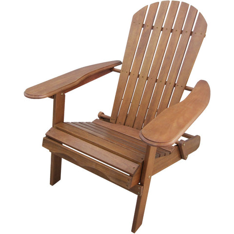Northbeam Acacia Wood Adirondack Chair; Mfg #MPGAC01