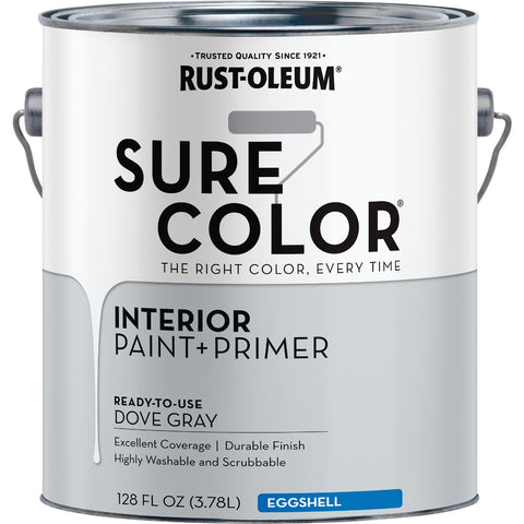 Rust-Oleum Sure Color Interior Wall Paint & Primer; Mfg #380223