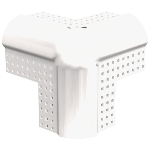 Clarkdietrich 90 Deg Vinyl 3-Way Corner Cap; Mfg #90339