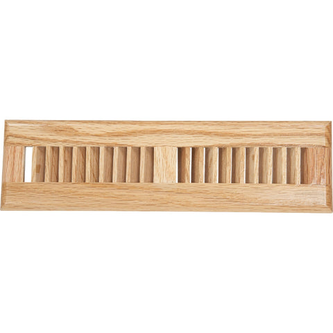 Home Impressions Contemporary Oak Floor Register; Mfg #WF0212L0