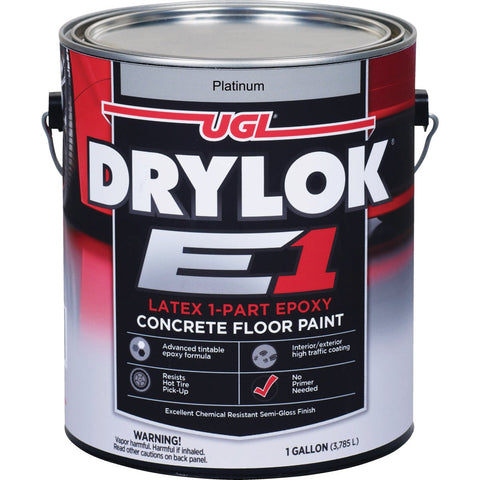 UGL DryLok E1 One-Part Epoxy Concrete Floor Paint; Mfg #832393