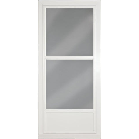 Larson Easy Vent Mid View Aluminum Storm Door; Mfg #14606032