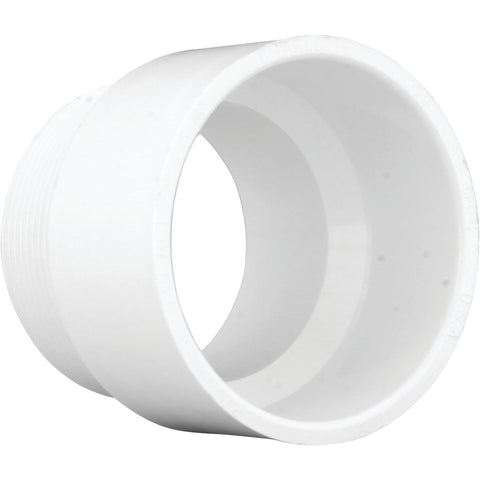 Charlotte Pipe Schedule 40 Hub X Male Adapter; Mfg #PVC 00109  1400HA