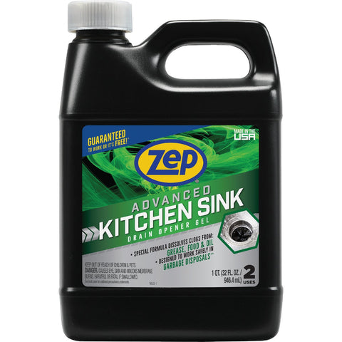 Zep Advanced Kitchen Drain Opener; Mfg #U49710