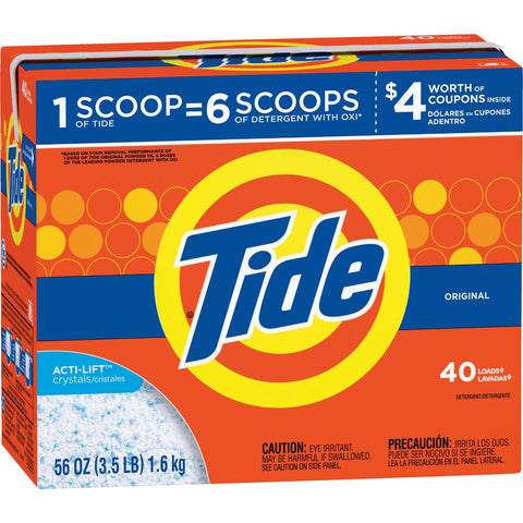 Tide Powder Laundry Detergent; Mfg #30772166710