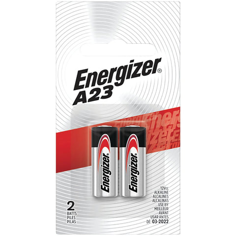 Energizer A23 Alkaline Battery; Mfg #A23BPZ-2