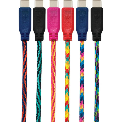 GetPower Braided USB Charging & Sync Cable; Mfg #GP-XL-BRD-C