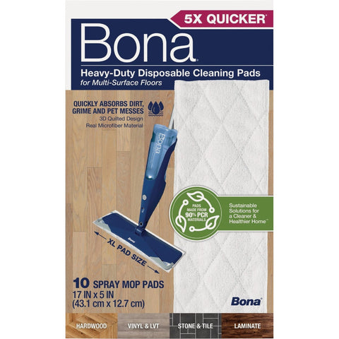 Bona Microfiber Multi-Surface Disposable Cleaning Pad; Mfg #AX0003640