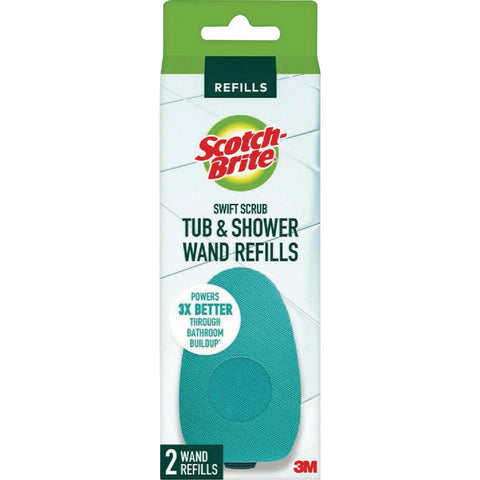 Scotch-Brite Swift Scrub Tub & Shower Wand Refill; Mfg #547-WR