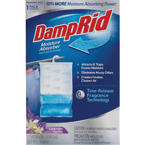 DampRid Hanging Moisture Absorber & Remover; Mfg #FG80LVSB