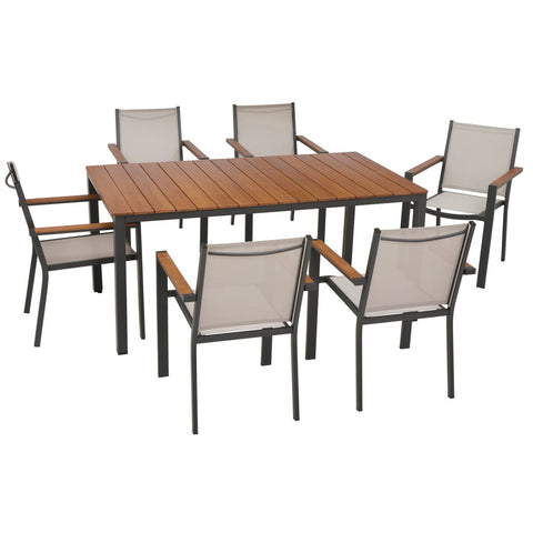 Outdoor Expressions 7-Piece Patio Dining Set; Mfg #S01-A3540 SET