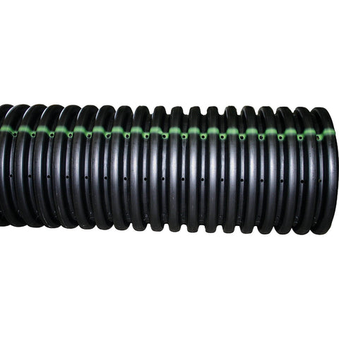 Advanced Drainage Systems Corrugated Polyethylene Drain Pipe; Mfg #03040010HH