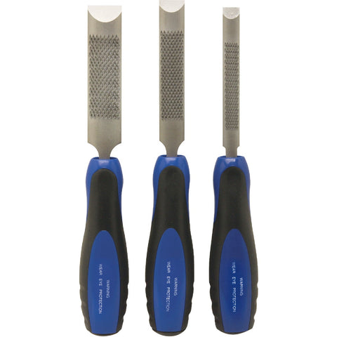 Nicholson 3-Piece Rasp and Wood Chisel Set; Mfg #WCSET3CMNNN
