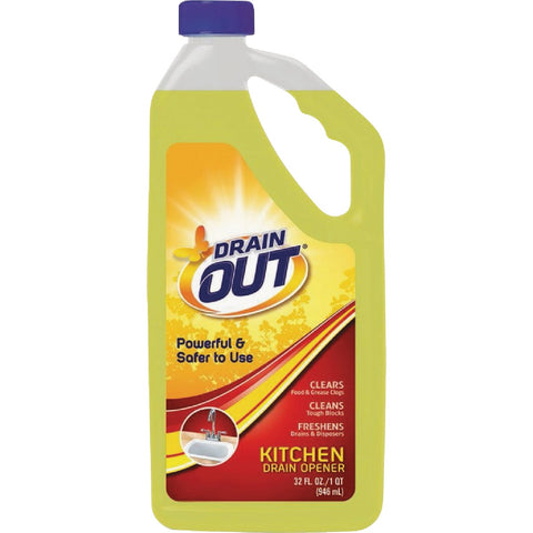 DrainOut Kitchen Drain Opener & Cleaner; Mfg #DOK0632N