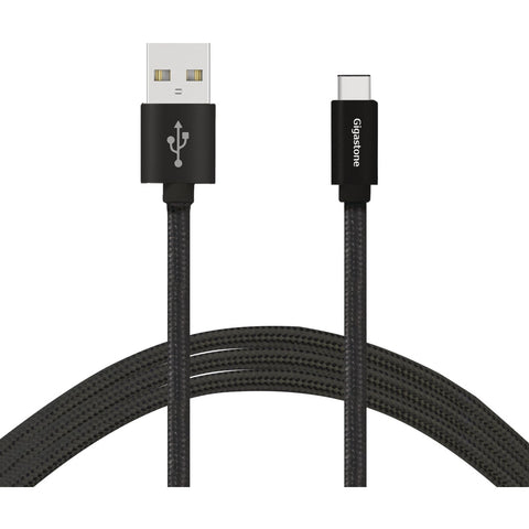 Gigastone USB-A to Type-C Charging & Sync Cable; Mfg #GS-GC-6800B-R