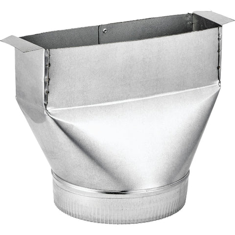 Lambro Range Hood Round Transition Boot; Mfg #133