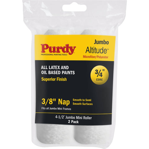 Purdy Altitude Jumbo Mini Microfiber Roller Cover; Mfg #14G624072