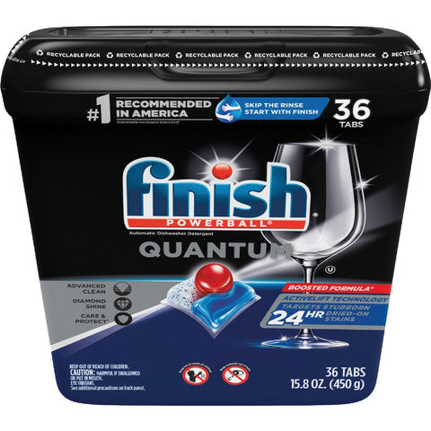 Finish Powerball Quantum Dishwasher Detergent; Mfg #5170099886