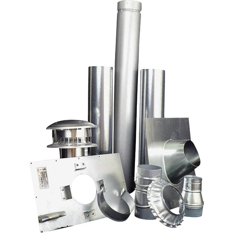 MR. HEATER Suspended Vertical Garage Heater Vent Kit; Mfg #F102848