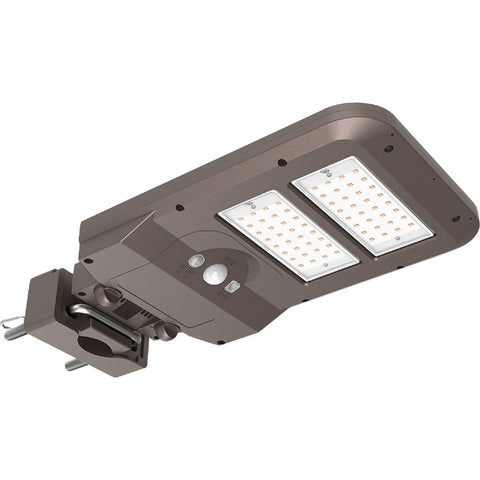 Halo Solar Powered Security Flood Light Fixture; Mfg #SLST155MB