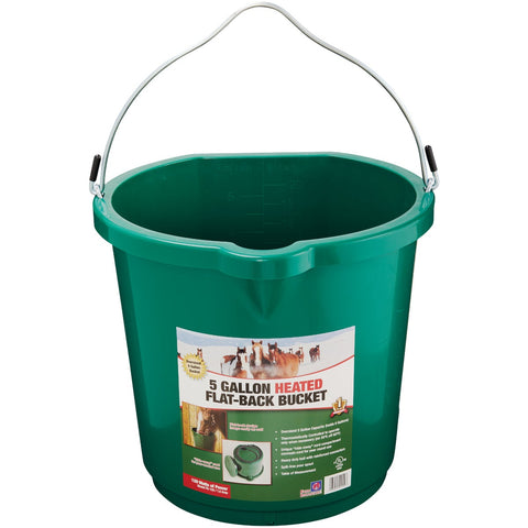 Farm Innovators 5 Gal. Heated Bucket; Mfg #FB-120