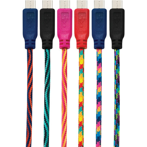 GetPower 10 Ft. Micro USB Charging & Sync Cable; Mfg #GP-XL-BRD-M