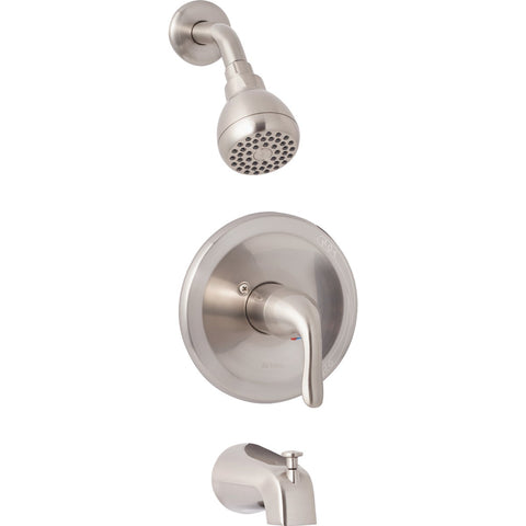 Home Impressions Single Metal Handle Tub/Shower Faucet; Mfg #F1210002NP-JPA9