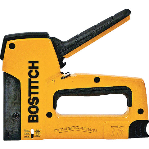 Bostitch PowerCrown Heavy-Duty Staple Gun; Mfg #T6-8