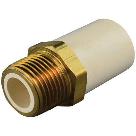 Charlotte Pipe Male to Transition CPVC Adapter; Mfg #CTS 02216B 0800HA