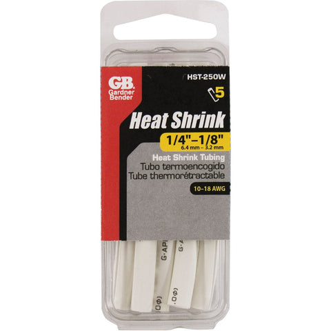 Gardner Bender Thin-Wall Heat Shrink Tubing; Mfg #HST-250W