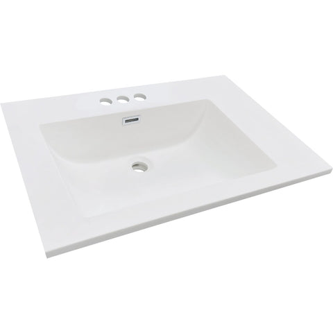 CraftMark High Gloss Wave Bowl Vanity Top; Mfg #WB3122330