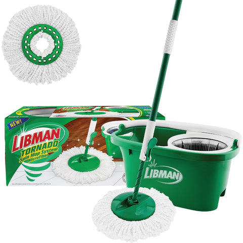 Libman Tornado Spin Mop & Bucket; Mfg #1283001