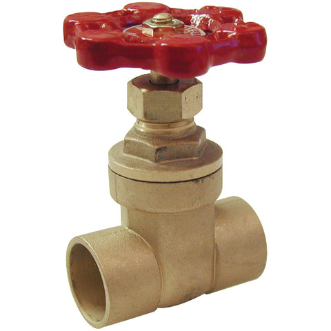 ProLine Low Lead Solder Ends Gate Valve; Mfg #100-453NL