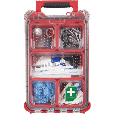 Milwaukee PACKOUT 76-Piece First Aid Kit; Mfg #48-73-8435