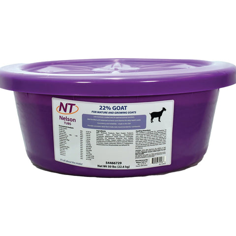 Nelson Tubs Goat Feed Supplement; Mfg #54466729