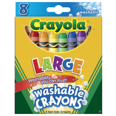 Crayola Washable Crayons; Mfg #52-3280