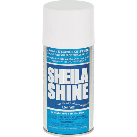 Sheila Shine Low VOC Stainless Steel Cleaner, Polish & Surface Preservative; Mfg #SSCA-10