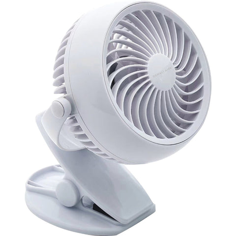 Denali Aire Rechargeable USB Clip-On Fan; Mfg #1DAFD4R