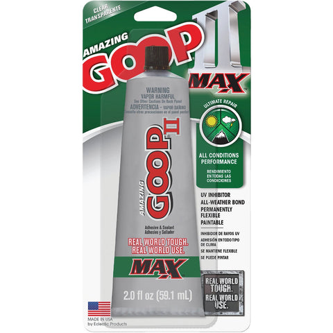 Amazing Goop II Max All Weather Multi-Purpose Adhesive; Mfg #801400