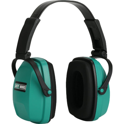 Safety Works Foldable Earmuffs; Mfg #SWX00115