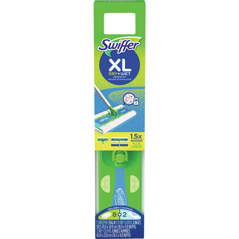 Swiffer Sweeper X-Large Dry & Wet Mop Starter Kit; Mfg #3700092816