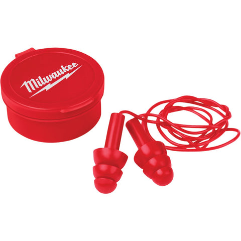 Milwaukee Silicone Ear Plugs; Mfg #48-73-3151
