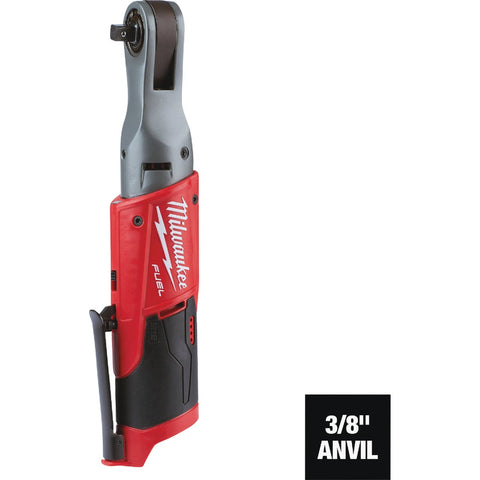 Milwaukee M12 FUEL Brushless Cordless Ratchet - Tool Only; Mfg #2557-20