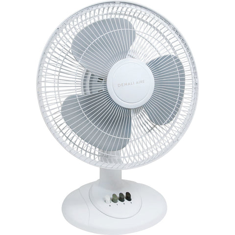 Denali Aire 12 In. Oscillating Table Fan; Mfg #1DAFD12E