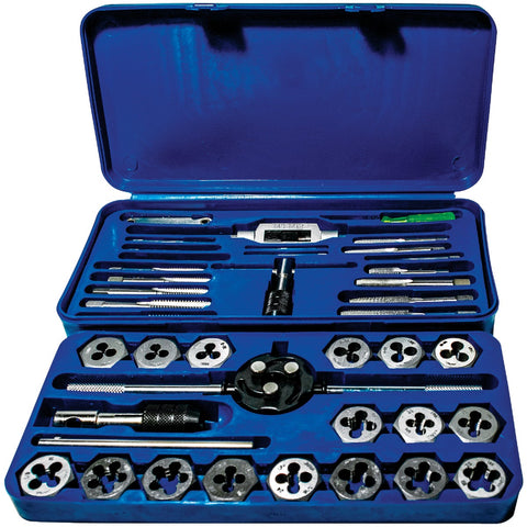 Century Drill & Tool 40-Piece Tap & Die Set; Mfg #98900