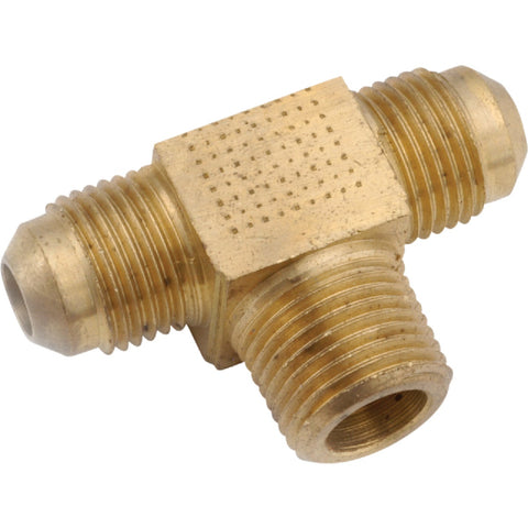 Anderson Metals Flare Tee With Male Pipe Thread; Mfg #754045-0808
