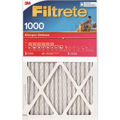 Filtrete Allergen Defense Furnace Filter; Mfg #9819-4