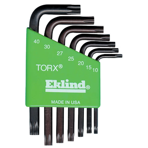 7-Piece Short Arm Torx Key Set; Mfg #10807