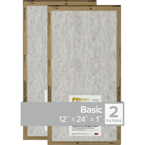 Filtrete Residential MPR Flat Panel Furnace Filter; Mfg #FPL20-2PK-24